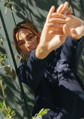 Palmaire Navy Blue Sweatshirt