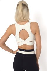 YOGAFLOW REVERSIBLE SPORTS BRA MEDIUM SUPPORT DUO BLACK