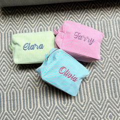 Personalised Monogramed Make Up Bag