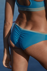 Drawstring Bottom Reversible ― Green-Teal