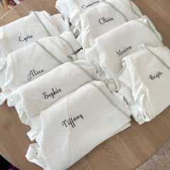 Quilted Monogram Bathrobe
