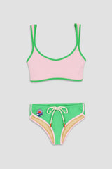 DUET SURF BIKINI SHORTS - ISLAND GREEN
