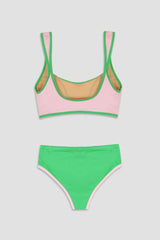 DUET SURF BIKINI SHORTS - ISLAND GREEN