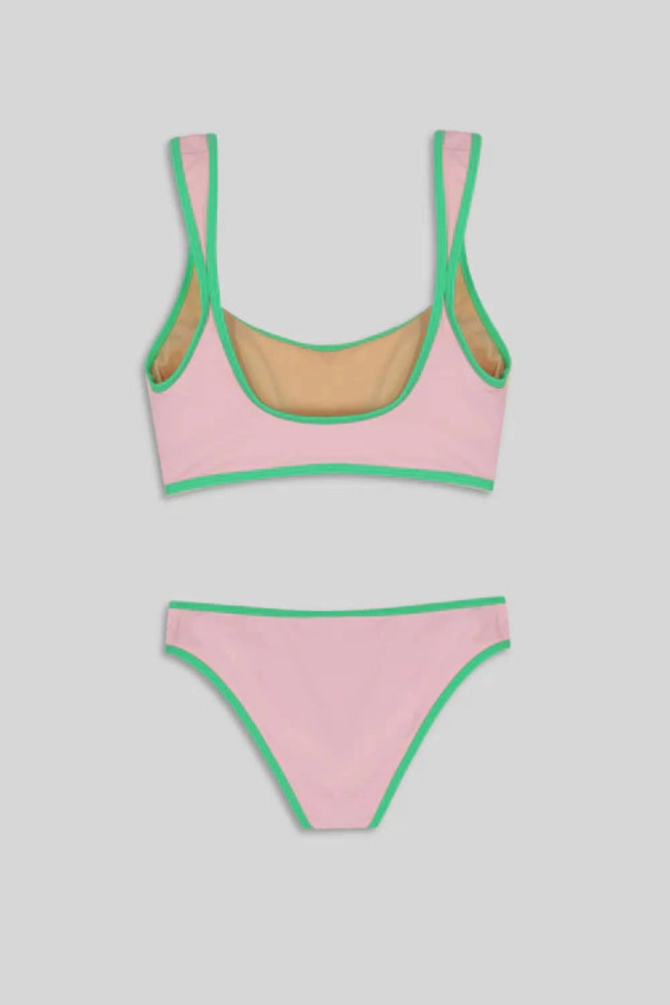 DUET SURF BIKINI TOP - CANDY PINK