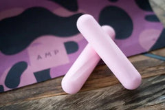 Dumbbell Strength Bars - 4kg Pair Weights Pink