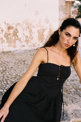 Raquel Drop Waist Maxi Dress