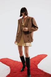 Pleated Skirt - Chino Green