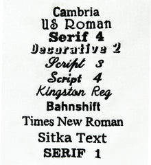 Monogramed Stripe Cosmetic Bag