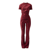Cyro Set in Burgundy
