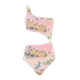 Evelyn One Shoulder Swimsuit