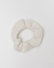 Ramunės: Oat Milk Cotton Scrunchie