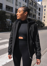 Women's Fleece Lined Rain Jacket