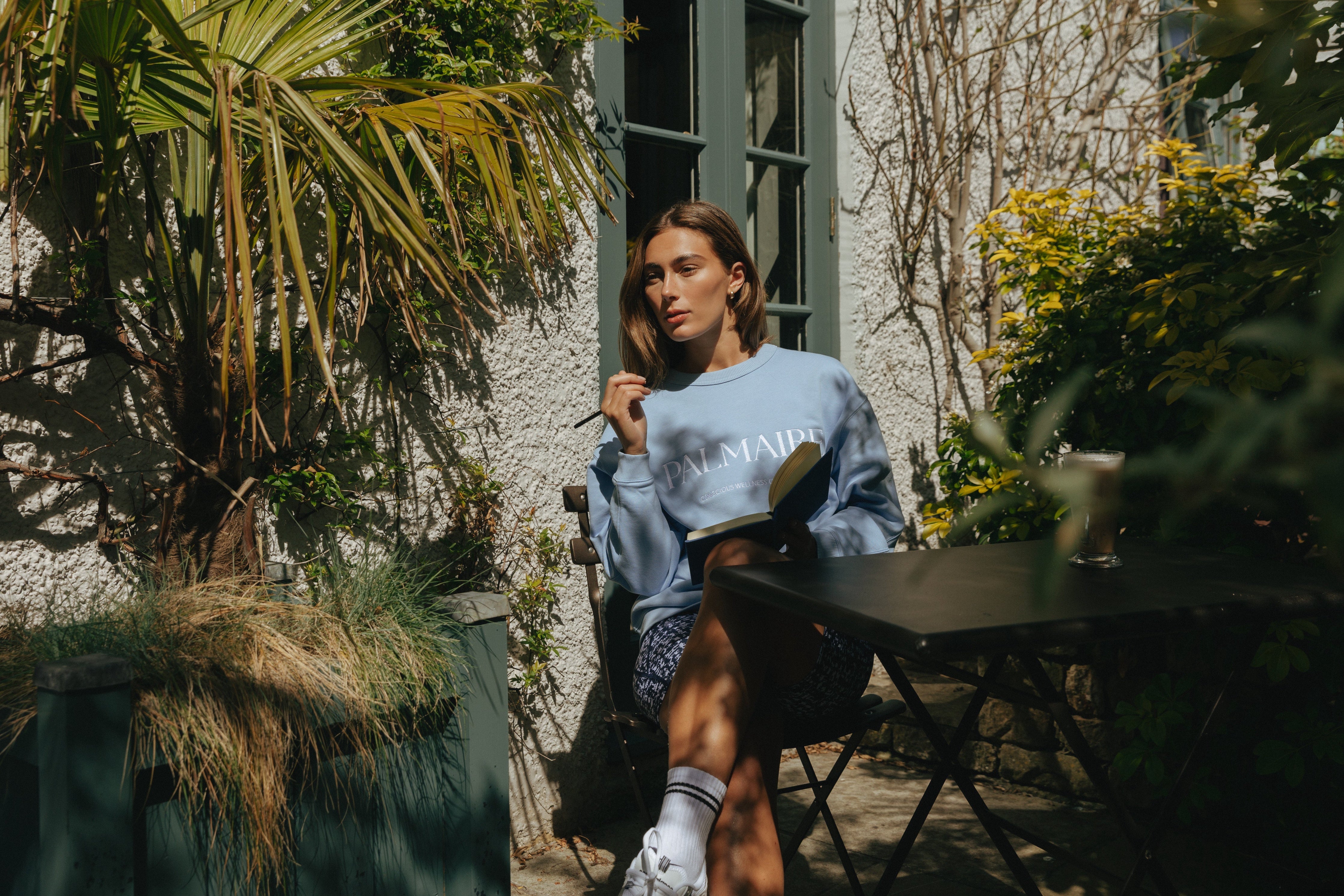 Palmaire Baby Blue Sweatshirt