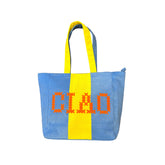 Towel Terry Blue & Yellow Ciao Bag
