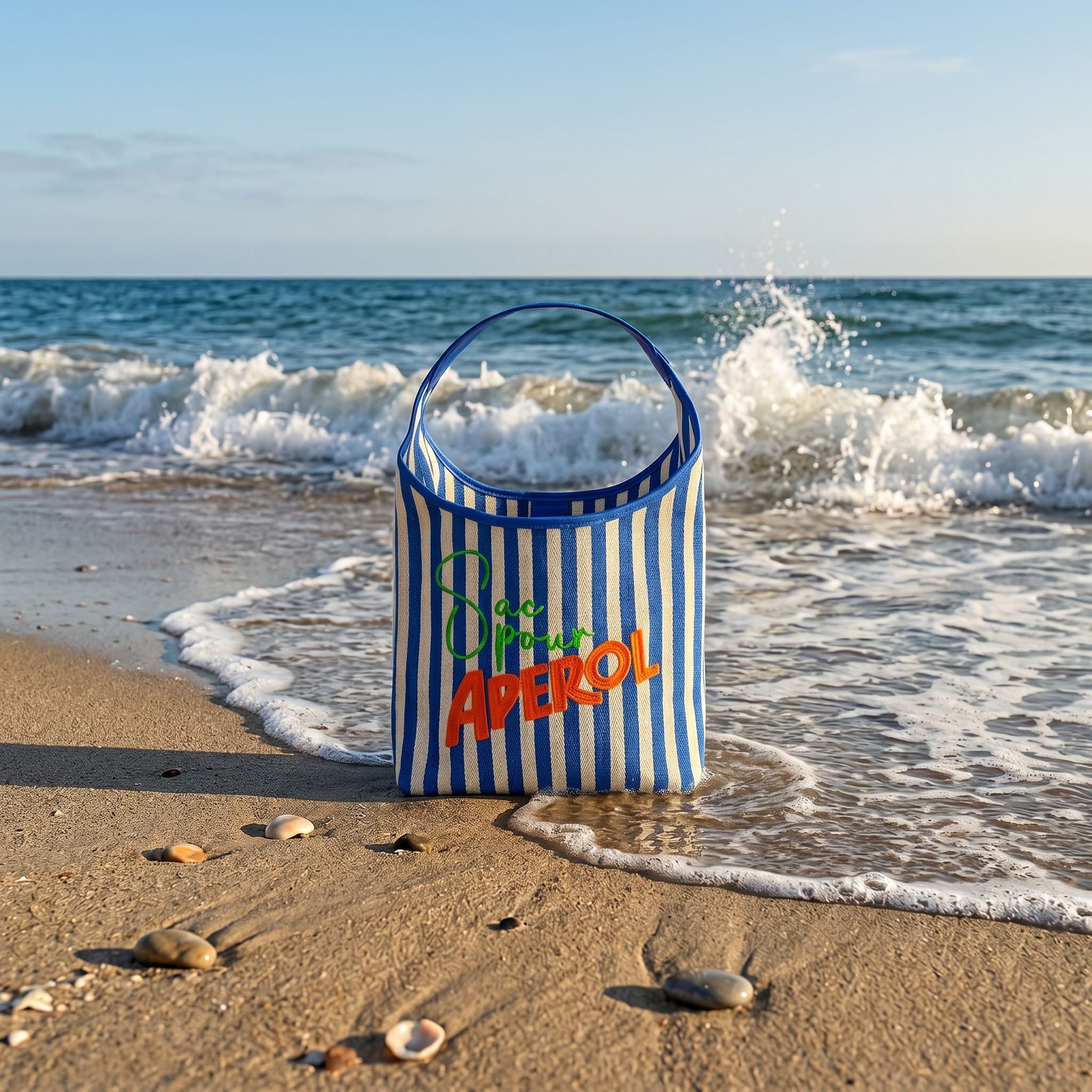 Blue Sac Pour Aperol Summer Bag