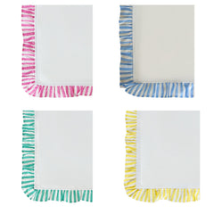 Wedding Ric Rac Napkins | Set 10