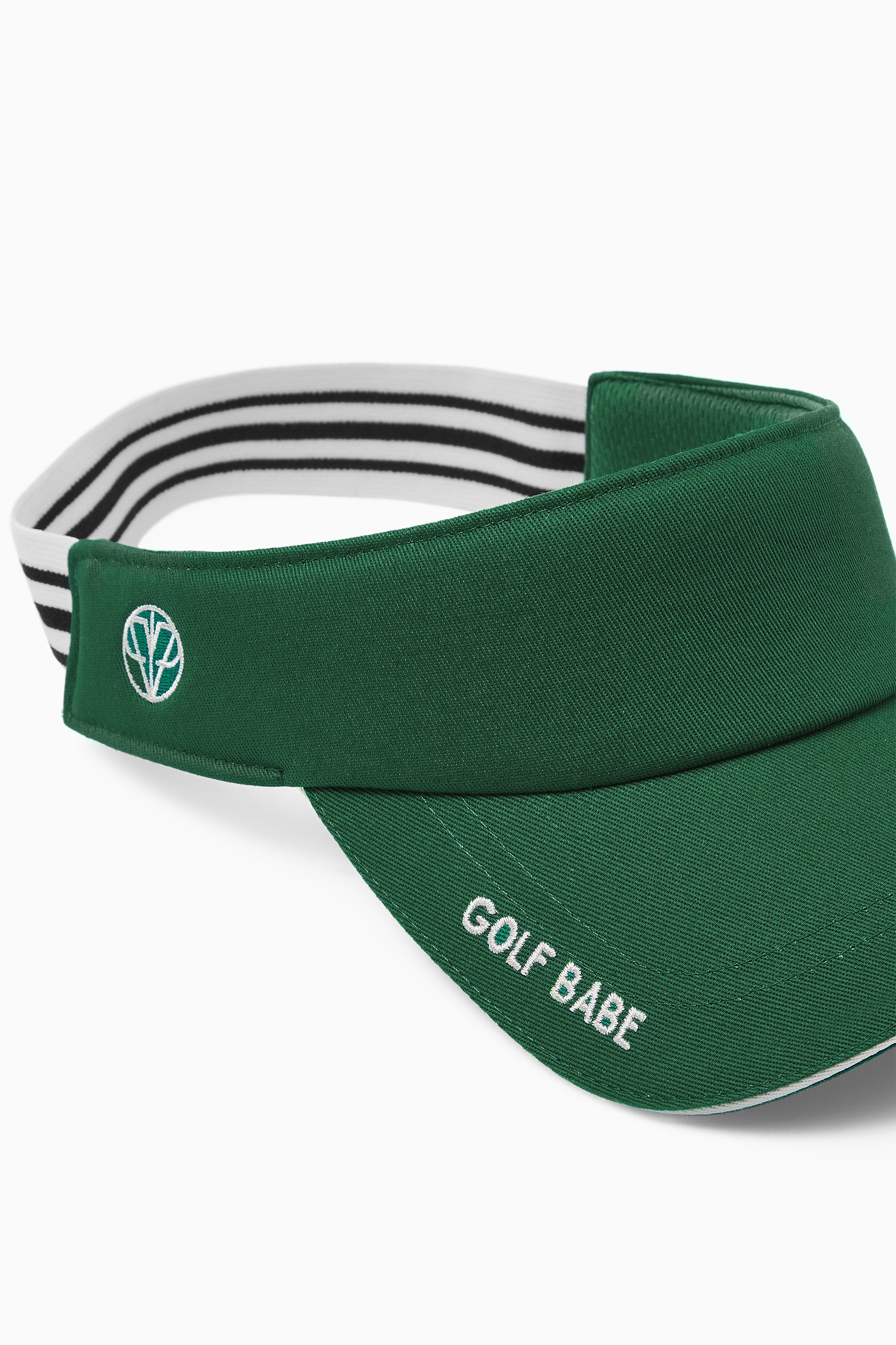 Golf Babe Visor- Dark Green