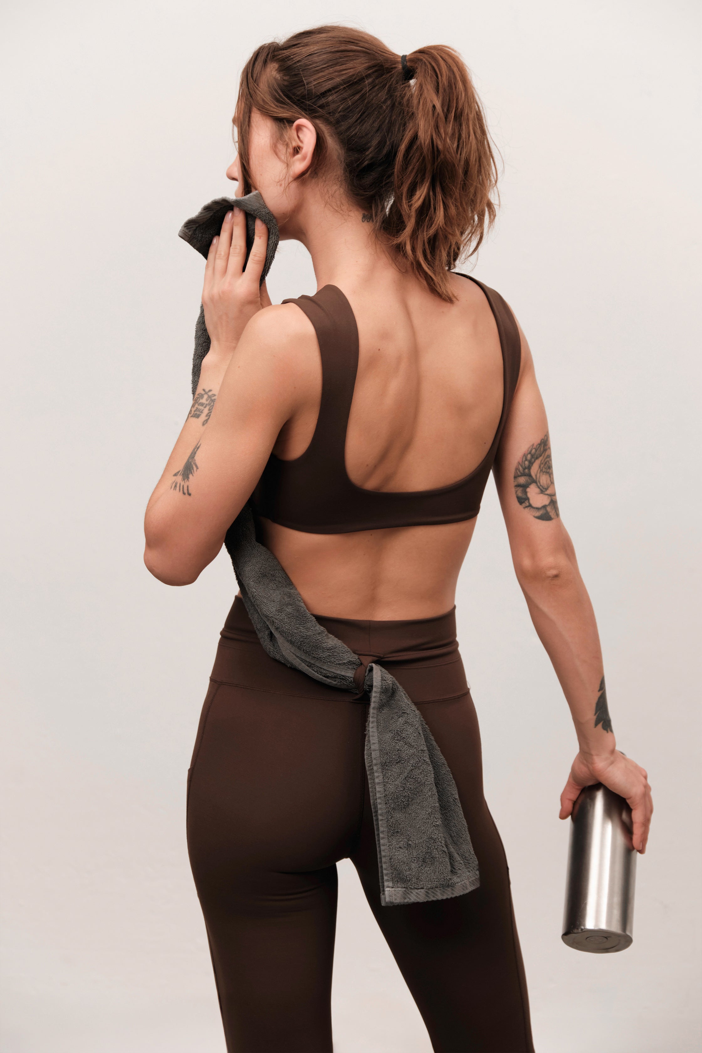 HOOK LEGGINGS - TRUFFLE