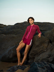 Horizonia Yulex® Jacket ― Red