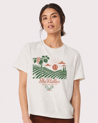 "SheRallies" USTA NorCal X Ace the Moon Collab Tee