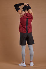 Men's Training Vest - Burgundy