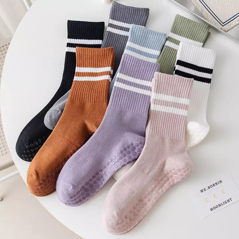 Pilates and Yoga Grip Socks