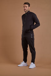 Men's Performance Full Zip Jacket - Black