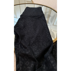 Black Leopard Leggings