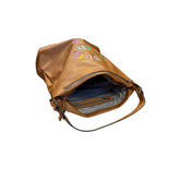 Je Suis Badass Brown Slouchey Bag