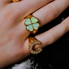 July Child - Irish Charm Gold