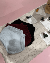 Kaitra: Taupe Cotton Hot Pants