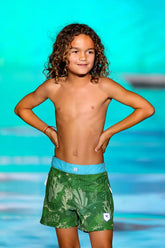 Kids Matching Swim Trunks  | La Tortuga