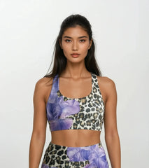 Leopard Print Sports Bra - Untamed Edition