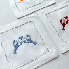 Lobster Love Cocktail Napkins | Set of 2