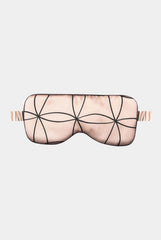 Silk Sleep Mask Pink Neo Geo