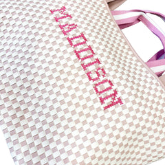 Embroidered Personalised Handbag