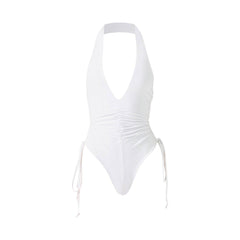 Mahalo One Piece Swimwear in White