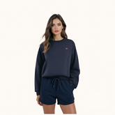 The Matcha Padel Sweatshirt – Orange Crest Logo