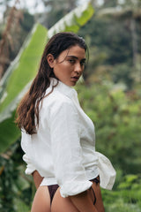 Linen Shirt Women - Off White