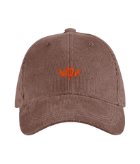The Winged Padel Organic Cord Court Cap