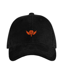 The Winged Padel Organic Cord Court Cap