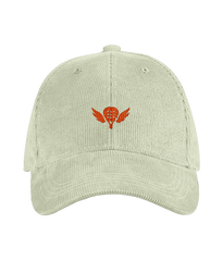 The Winged Padel Organic Cord Court Cap