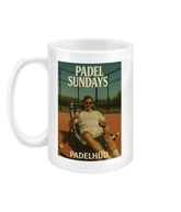 Padel Sundays Chardonnay Mug