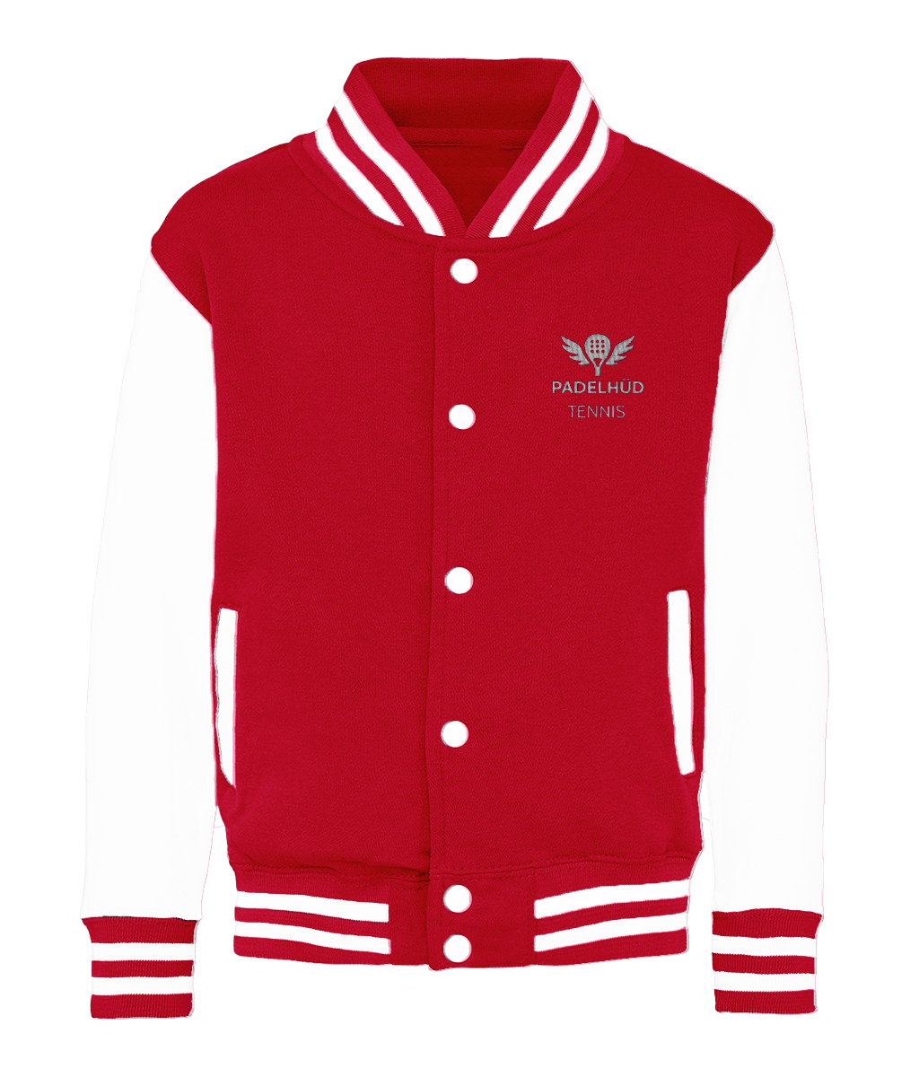 The Mini Clubhouse Padel Jacket - Red and White