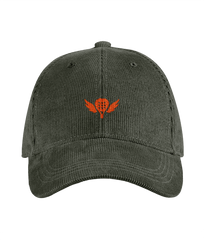 The Winged Padel Organic Cord Court Cap
