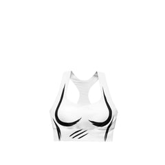 White Sports Bra - Femme Power Edition