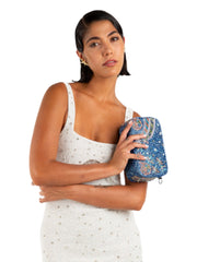 Sugarcoated Hand Embellished Pouch