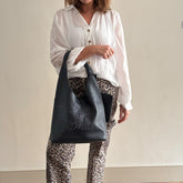 Subtle Full of Shit Navy Bag