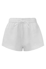 Linen Spirit Shorts White