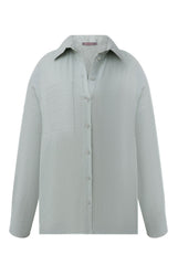 Linen Spirit Shirt Sage Green